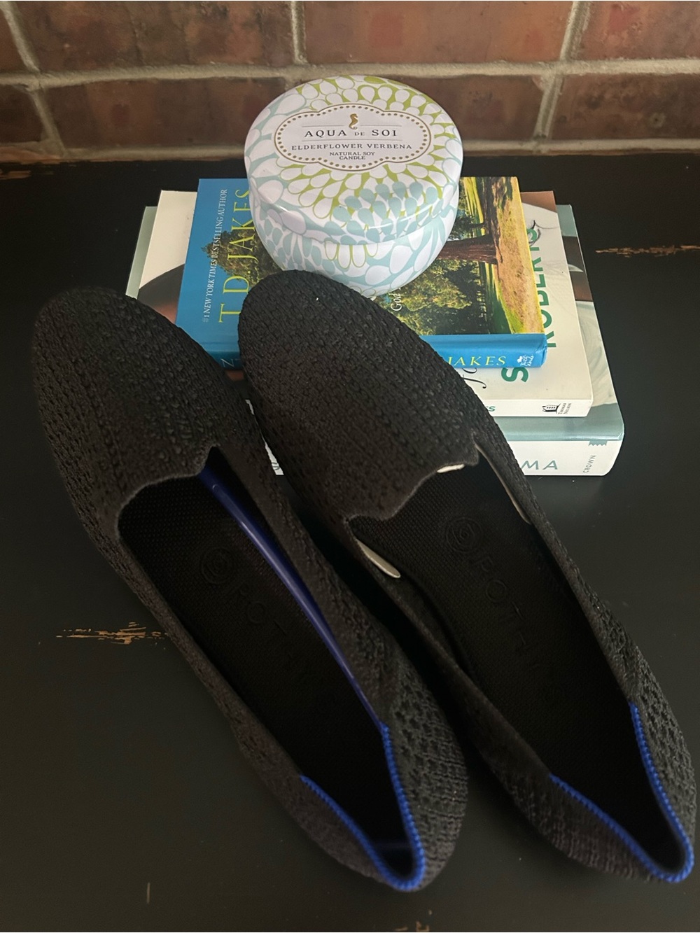 ROTHY’S Black Flat